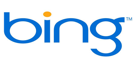 Bing search engine from Microsoft