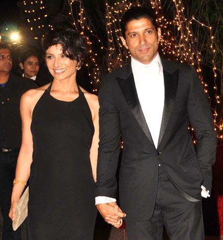 Farhan Akhtar and Adhuna Bhabani