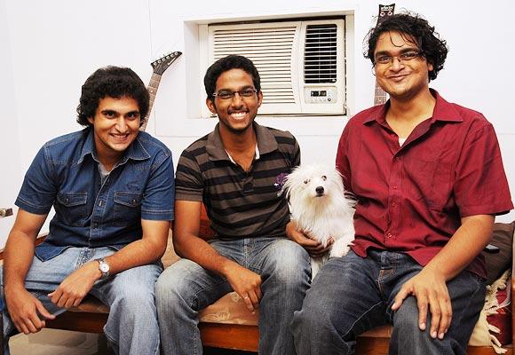 (L-R) Abhimanyu Ananth, Venkat Ramna Sai and Govind Jaya Shouri