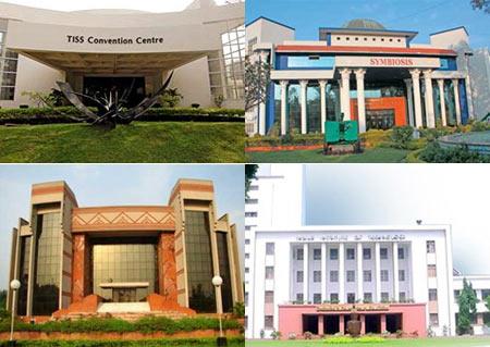 Best professional colleges of India 2012