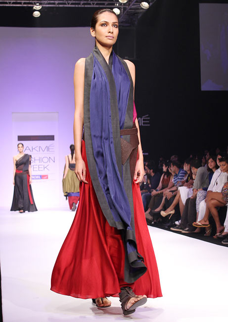 A model presents a Payal Khandwala creation
