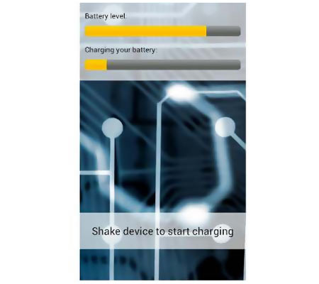 Shake to charge battery