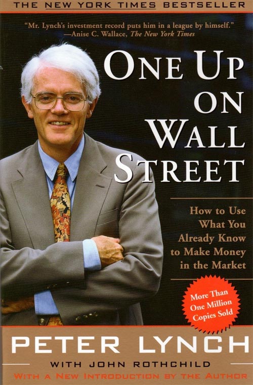 Book cover of One Up On Wall Street by Peter Lynch
