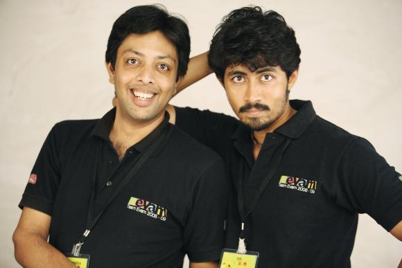 Sunil Vishnu and Karthik Kumar of Evam