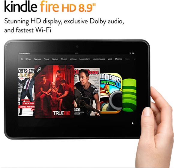 Kindle Fire HD 7-inch tablet.