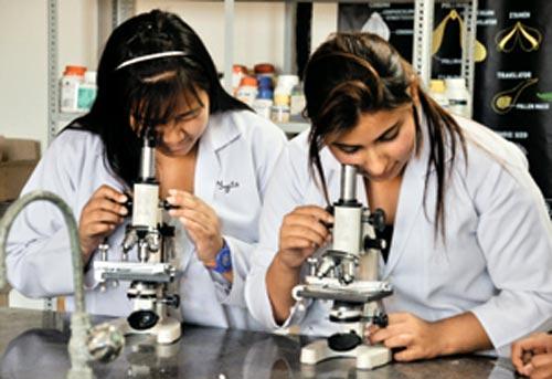 Lab technicians are trained for skills that help spot illnesses