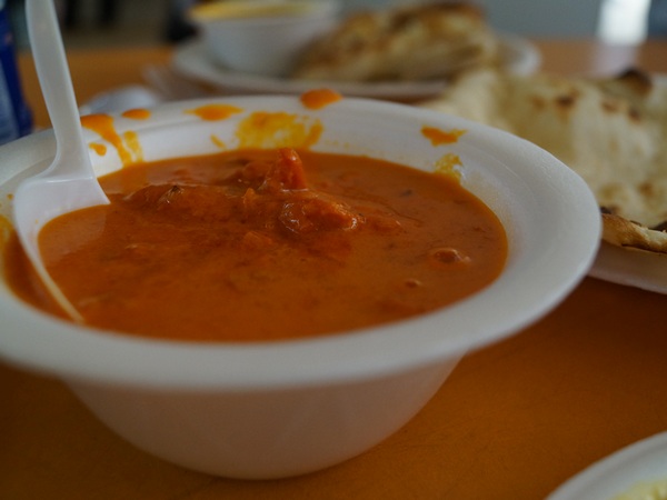 Butter Chicken at a hawker centre