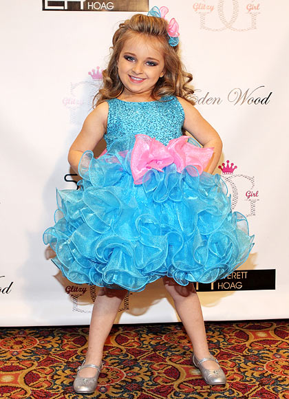 Isabella Barrett attends Isabella Barrett's from TLC's Toddlers and Tiaras Reality Weekly Launch Event to benefit her anti-bullying bracelets at the Providence Marriott Downtown Hotel on December 29, 2011 in Providence, Rhode Island.
