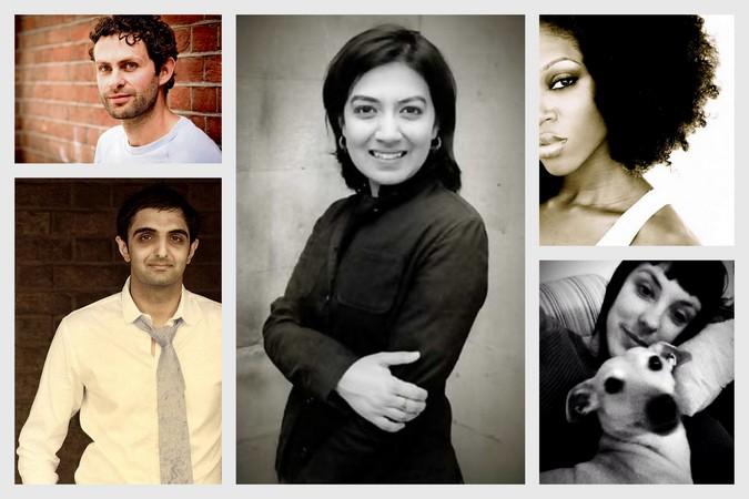 (Clockwise from top left) Ross Raisin, Tahmima Anam, Taiye Selasi, Evie Wyld and Sunjeev Sahota are among the 20 in the list