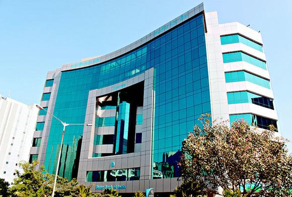 The local head office of the State Bank of India, Mumbai