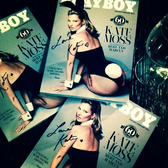 Autographed copies of the special issue of the magazine
