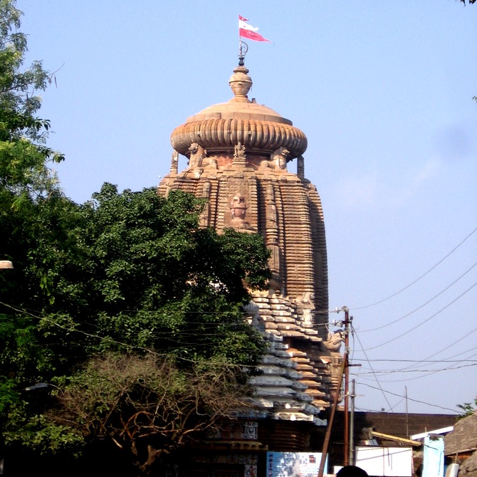 The Lingaraj temple