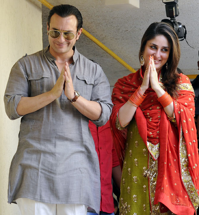 Saif Ali Khan and Kareena Kapoor Khan