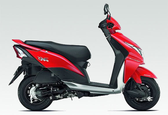 Honda activa the most popular scooter india