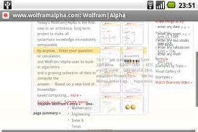 Wolfram Alpha functions like an answering engine