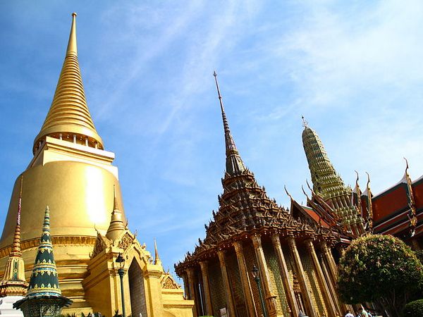 Temple of the Emerald Buddha (Wat Phra Kaew), Bangkok, Thailand