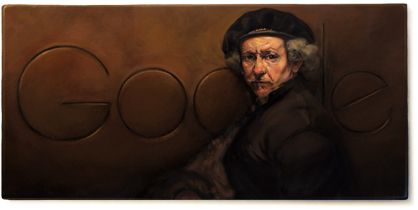 Rembrandt van Rijn google doodle