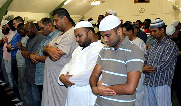 A special Ramzan prayer -- Tarawih -- being conducted at Islamic Community Center of Phoenix, Arizona, US.