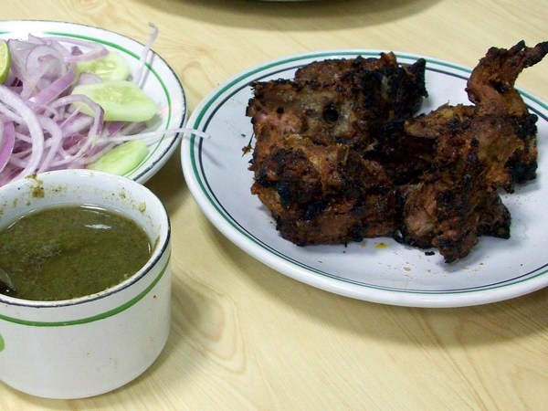 Chicken delicacy at Karim's 