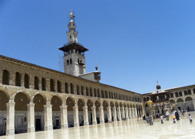A mosque in Damascus, Syria