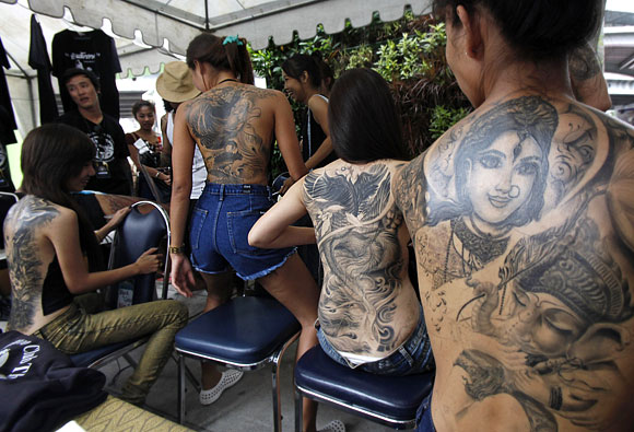 PHOTOS: Women tattoos: Bigger, Bolder - Rediff Getahead