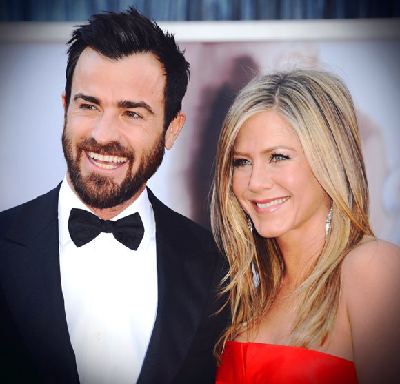 Justin Theroux and Jennifer Aniston