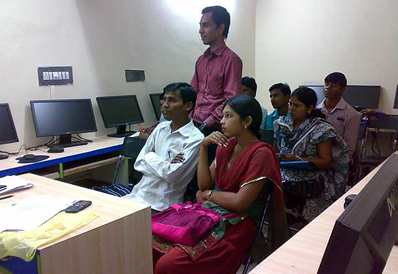 Students of IIJT undergoing training