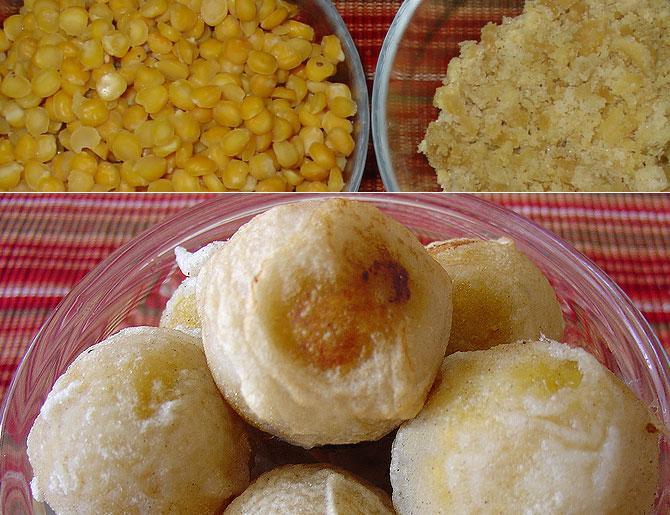 Susiyam is made from chana dal and jaggery