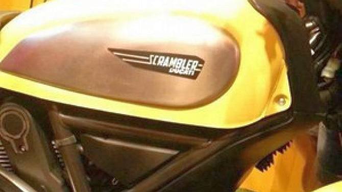The leaked picture of Ducati Scrambler