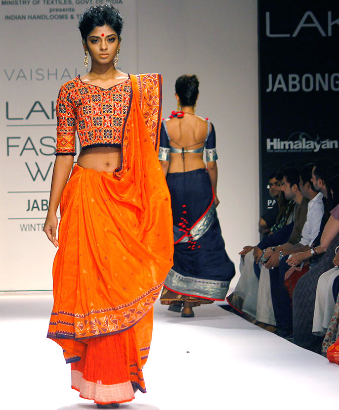A model in a Vaishali S creation