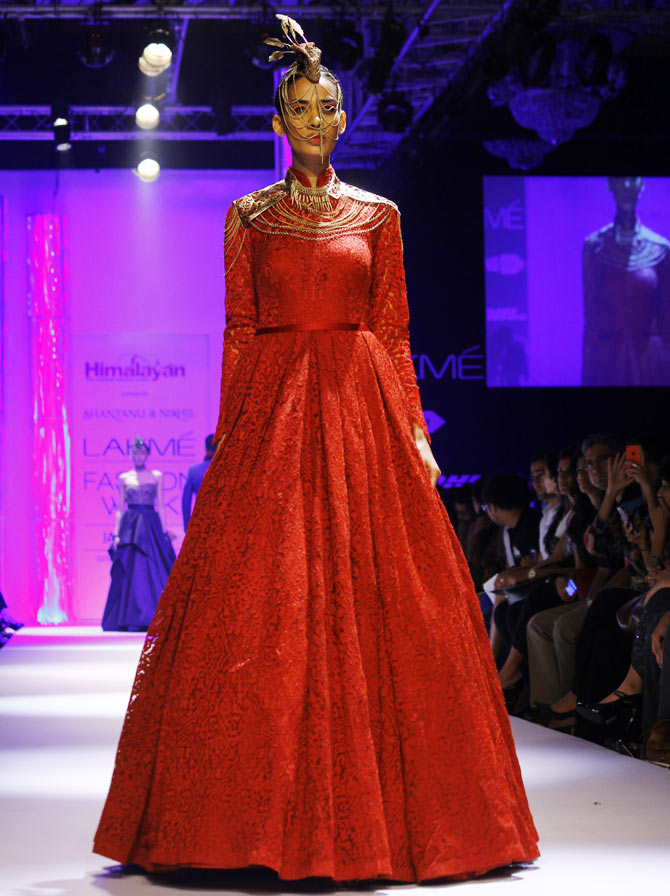 A model in a Shantanu and Nikhil creation.