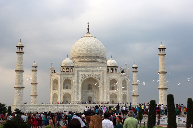 The Taj Mahal, Agra.