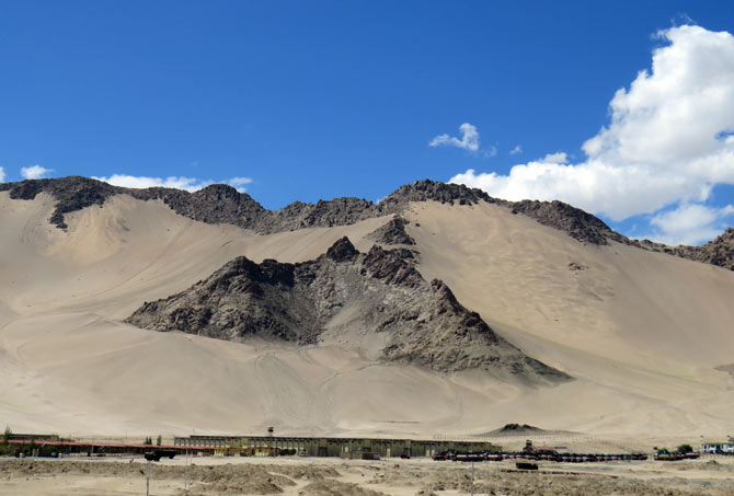 En route to Nubra Valley, Ladakh.