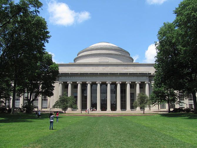 The MIT is ranked fourth in the list 