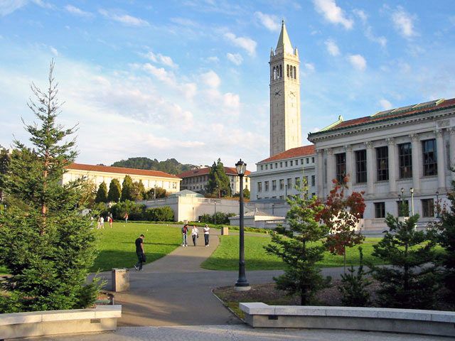 University of California Berkeley is ranked sixth