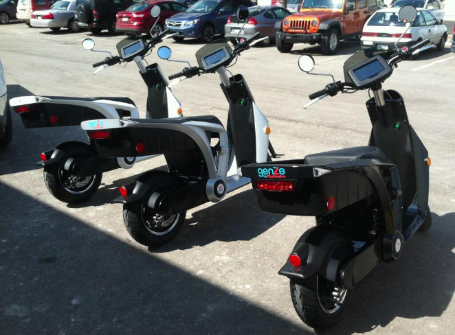 Mahindra's Electric Scooter GenZe
