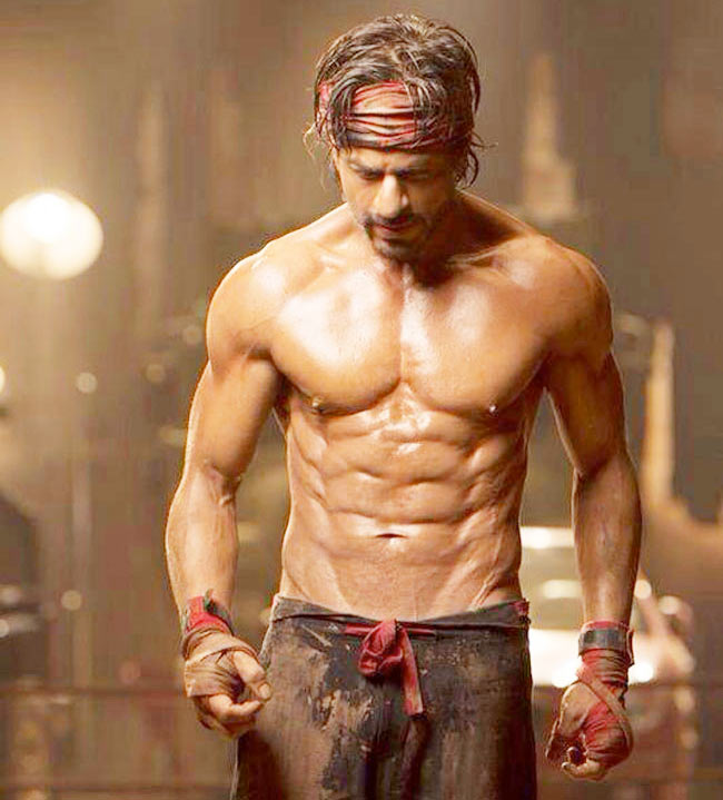 You too can get six pack abs like Shah Rukh Khan ) Get Ahead