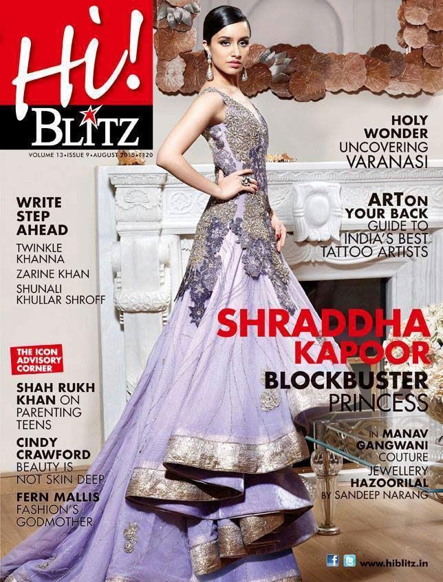 Shraddha Kapoor covers Hi! Blitz