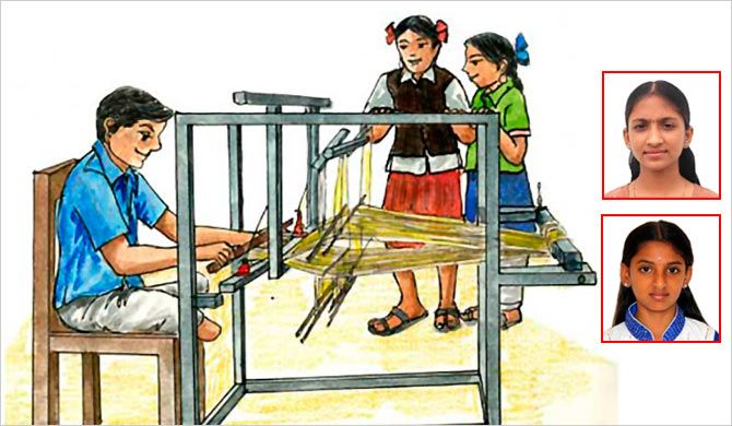 Looms for physically challenged