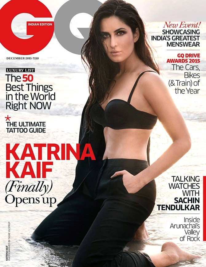 Katrina Kaif on the December issue of GQ