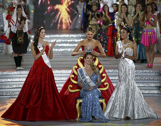 Miss Spain crowned Miss World 2015