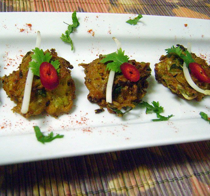 Bean Sprouts Fritters