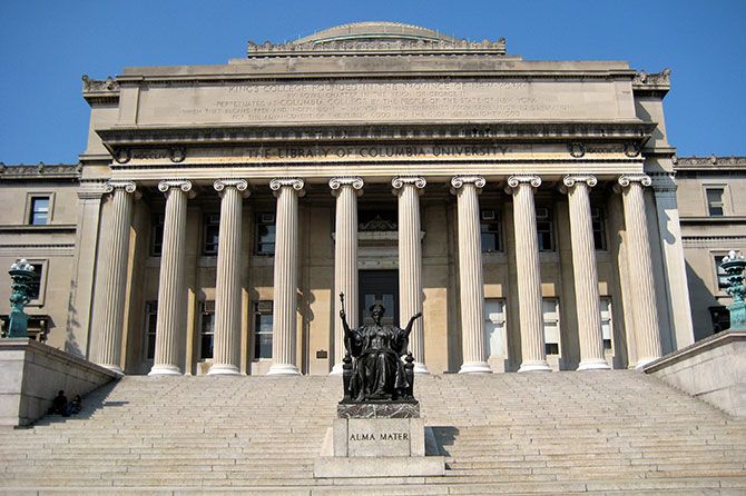 Columbia University is ranked number 10