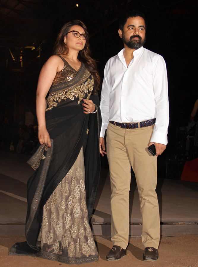 Rani Mukherjee with Sabyasachi Mukherjee