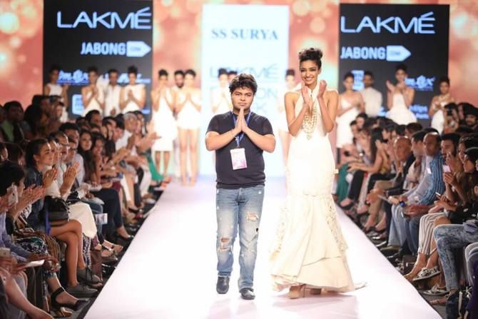 Surya Sarkar at Lakme fashion week