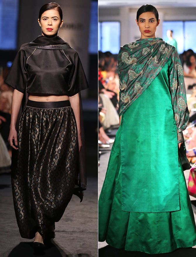 Models in Sanjay Garg collections