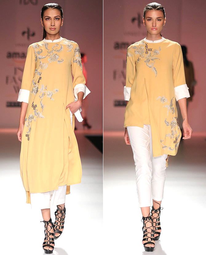 Models in Vineet Bahl creations