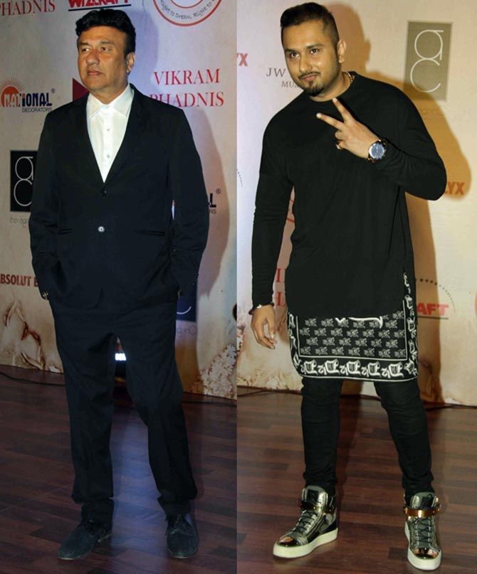 Anu Malik and Honey Singh