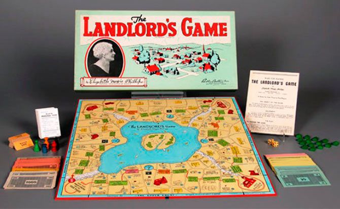 The Landlord's Game was invented by Elizabeth Magie 