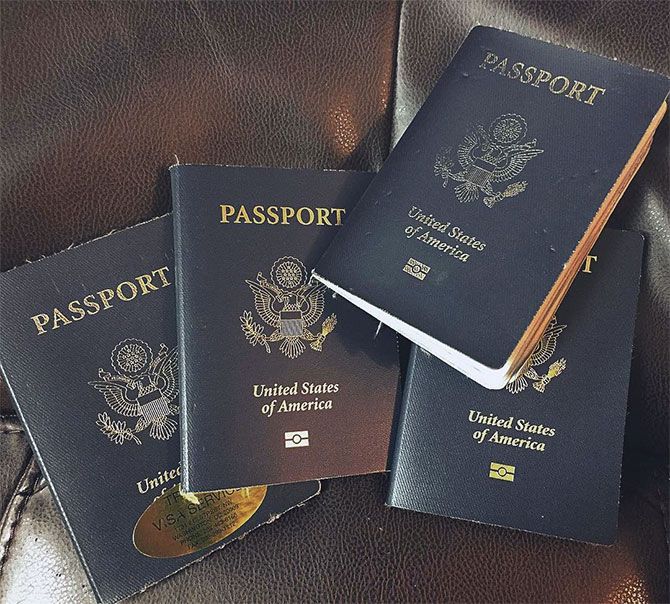 Cassie's passports
